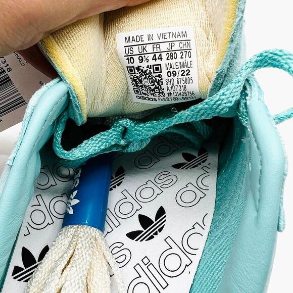 Adidas Originals Campus 80s Sneakers Turquoise‎ White Men’s Size 10 main image 11